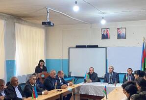 YAP Oğuz rayon təşkilatında görüşlər davam etdirilir