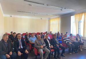 YAP Oğuz rayon təşkilatının ərazi partiya təşkilatlarında görüşlər keçirilir
