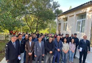 YAP Qobustan rayon təşkilatının ərazi partiya təşkilatlarında tədbirlər keçirilib - FOTO