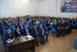 Goranboyda, YAP-ın VIII Qurultayından irəli gələn məsələlərlə bağlı Ərazi Partiya təşkilatlarında görüşlər davam edir