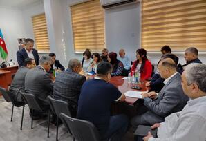 YAP Sabunçu rayon təşkilatının ərazi partiya təşkilatlarında partiya fəalları ilə görüşlər davam edir