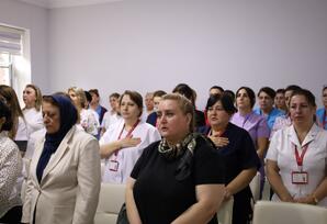 S.Vurğun küçəsi 956-cı məhəllə (Respublika Pediatriya Mərkəzi) üzrə ərazi partiya təşkilatında müşavirə keçirilib