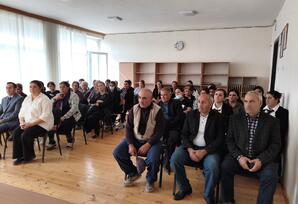 YAP Tərtər rayon təşkilatının ərazi partiya təşkilatlarında partiya üzvləri ilə görüşlər davam edir - FOTO