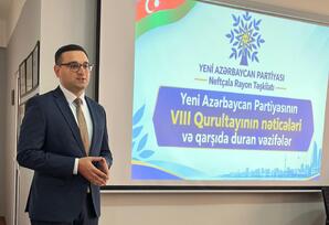 VIII Qurultayın nəticələri “Neftçala Neft” və “Sarıqamış kənd” ərazi partiya təşkilatlarının üzvləri ilə müzakirə olunub