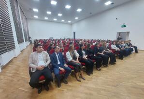 AzTU-nun nəzdində Bakı Dövlət Rabitə və Nəqliyyat Kollecində müşavirə keçirilib - FOTO