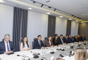 YAP-ın VIII Qurultayında irəli sürülən məsələlərlə bağlı ANAMA-da görüş keçirilib - FOTO