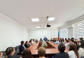 YAP Nərimanov rayon təşkilatının Ərazi Partiya Təşkilatında qurultaydan irəli gələn yeni fəaliyyət istiqamətləri müzakirə olunub - FOTO