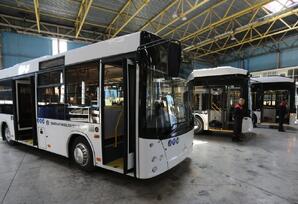 Azərbaycanda avtobus istehsalı 53 %-dən çox artıb