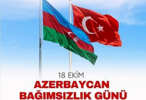 Türkiyədə Azərbaycanın ünvanına təbriklər göndərilir