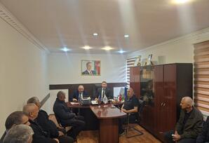 Yeni Azərbaycan Partiyasının VIII Qurultayından sonra yerlərdə keçirilən görüşlər davam etdirilir - FOTO