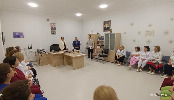 YAP Nərimanov rayon təşkilatının Ərazi Partiya Təşkilatında VIII Qurultayın qarşıya qoyduğu hədəflər müzakirə olunub