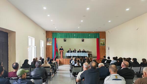 Orta Ləki kəndində YAP-ın VIII Qurultayının hədəfləri müzakirə olunub