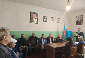 YAP Goranboy rayon təşkilatının Ərazi Partiya Təşkilatlarında görüşlər keçirilib
