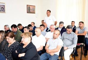 Qaradağ rayonunda YAP-ın VIII Qurultayından irəli gələn məsələlərə həsr olunan tədbir keçirilib - FOTOLAR