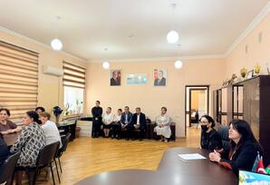 Nərimanovda VIII Qurultayda qarşıya qoyduğu vəzifələrə dair görüş keçirilib - FOTOLAR
