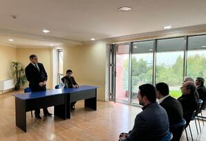 YAP Kəlbəcər rayon təşkilatının Ərazi Partiya təşkilatında görüş keçirilib - FOTOLAR