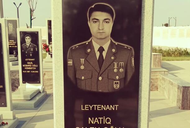Vətən müharibəsi Şəhidi Baxşəliyev Natiq Saleh oğlunun şəhadət günüdür