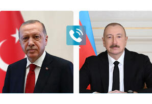 Rəcəb Tayyib Ərdoğan Azərbaycan Prezidenti İlham Əliyevə zəng edib