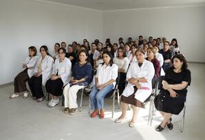 YAP Salyan rayon təşkilatının Gigiyena və Epidemiologiya Mərkəzi ərazi partiya təşkilatında görüş keçirilib - FOTO