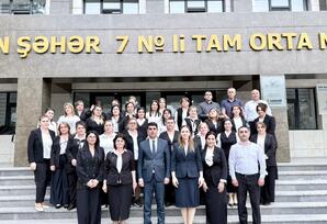 YAP-ın VIII Qurultayında müəyyənləşdirilən vəzifələr Lənkəran şəhər 7 nömrəli tam orta məktəbdə müzakirə olunub