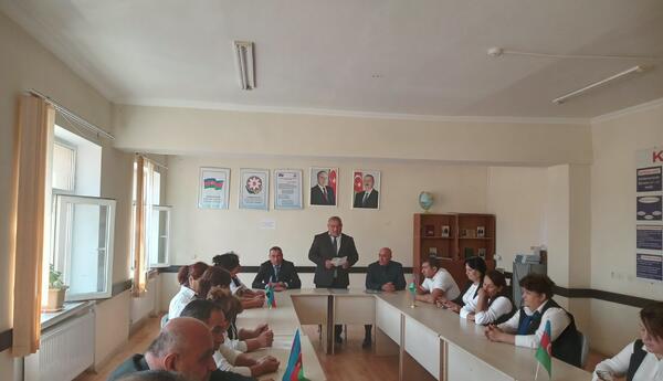 YAP Goranboy rayon təşkilatının Ərazi Partiya Təşkilatlarında görüşlər keçirilib