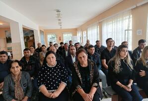 YAP Qazax rayon təşkilatının ərazi partiya təşkilatlarında görüşlər davam edir