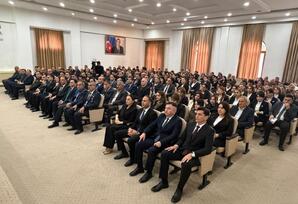 Samuxda Prezident İlham Əliyevin YAP-ın VIII Qurultayındakı nitqindən irəli gələn vəzifələrə həsr olunmuş müşavirə keçirilib