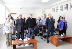 Canlı Sistemlərin Tədqiqi İnstitutunda  müşavirə keçirilib - FOTOLAR