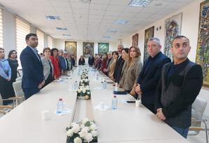 Azərbaycan Dövlət Mədəniyyət və İncəsənət Universitetində müşavirə keçirilib