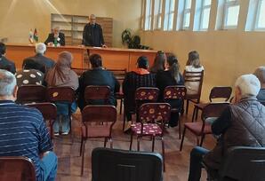 YAP Xocalı rayon təşkilatının ərazi partiya təşkilatında müşavirə keçirilib - FOTO