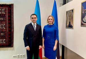 Azərbaycan səfiri Estoniya parlamentində görüş keçirib