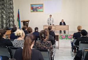 YAP Nərimanov rayon təşkilatının Ərazi Partiya Təşkilatlarında VIII Qurultaydan irəli gələn dövlətçilik prinsipləri və partiya məsuliyyəti diqqətə çatdırılıb