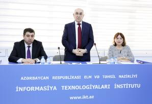 YAP-ın İnformasiya Texnologiyaları İnstitutu üzrə ərazi partiya təşkilatının iclası olub