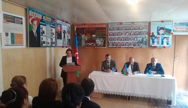 VIII Qurultaydan irəli gələn vəzifələr Ağdaşda müzakirə olunur