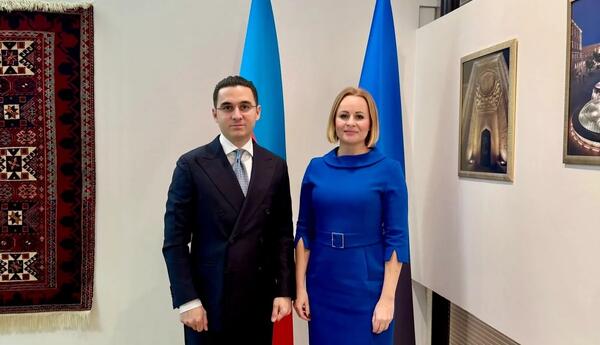 Azərbaycan səfiri Estoniya parlamentində görüş keçirib