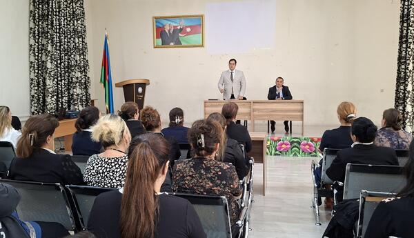 YAP Nərimanov rayon təşkilatının Ərazi Partiya Təşkilatlarında VIII Qurultaydan irəli gələn dövlətçilik prinsipləri və partiya məsuliyyəti diqqətə çatdırılıb