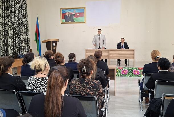 YAP Nərimanov rayon təşkilatının Ərazi Partiya Təşkilatlarında VIII Qurultaydan irəli gələn dövlətçilik prinsipləri və partiya məsuliyyəti diqqətə çatdırılıb