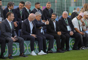 FIFA U-15 Dünya Çempionatı və Festivalı 2026-nın ilk oyun günündə rəsmilərin Hövsan Yarış Kompleksinə səfəri baş tutub - FOTOLAR
