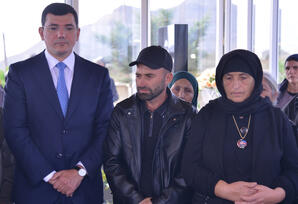 Vətən müharibəsi şəhidi Çərkəz Teyyublunun xatirəsi anılıb - FOTOLAR 