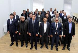 Xaçmazda YAP-ın VIII Qurultayından irəli gələn məsələlərə və qarşıda duran vəzifələrə həsr olunmuş silsilə müşavirələri uğurla davam edir