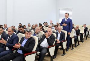 Xaçmazda YAP-ın VIII Qurultayından irəli gələn məsələlərə və qarşıda duran vəzifələrə həsr olunmuş silsilə müşavirələri uğurla davam edir