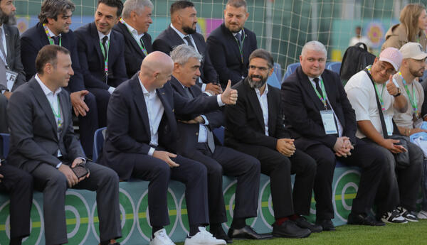 FIFA U-15 Dünya Çempionatı və Festivalı 2026-nın ilk oyun günündə rəsmilərin Hövsan Yarış Kompleksinə səfəri baş tutub - FOTOLAR