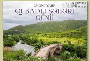 Milli Kitabxanada Qubadlı Şəhəri Günü ilə bağlı virtual və ənənəvi kitab sərgisi təqdim olunub