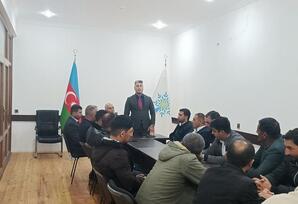 YAP Yardımlı rayon təşkilatında VIII Qurultaydan irəli gələn vəzifələr müzakirə olunub