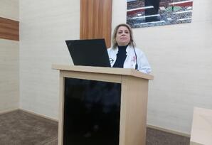 Azərbaycan Respublikası Səhiyyə Nazirliyinin Milli Onkologiya Mərkəzində müşavirə keçirilib - FOTO