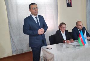 Ağdaşda partiya fəalları ilə VIII Qurultayın strateji hədəfləri müzakirə edilib