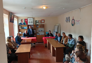YAP Gədəbəy rayon təşkilatının ərazi partiya təşkilatlarında silsilə iclaslar davam etdirilir