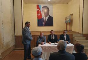 Beyləqanda YAP-ın VIII Qurultayında müzakirə məsələlərlə bağlı tədbir keçirilib - FOTOLAR