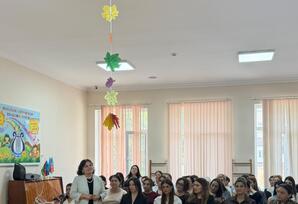 Nəsimi rayonunda VIII Qurultayın strateji hədəfləri və qarşıda duran vəzifələr müzakirə edilib - FOTO