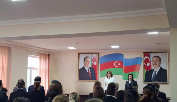 Füzuli rayonda VIII Qurultaydan irəli gələn vəzifələrə həsr olunmuş müşavirə keçirilib - FOTOLAR